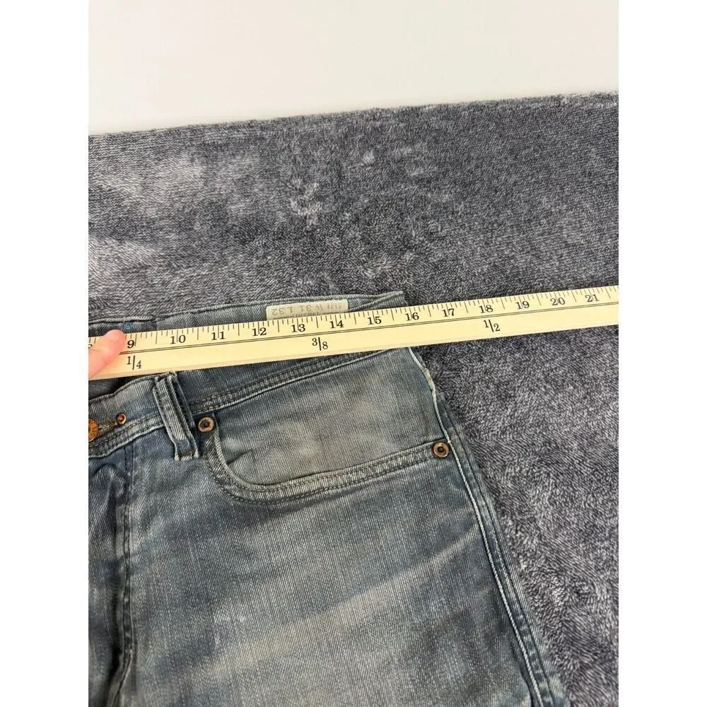 Diesel Slim-Carrot Tepphar Denim Distressed Jeans Men's 31X32(32X30) 0886A *Read
